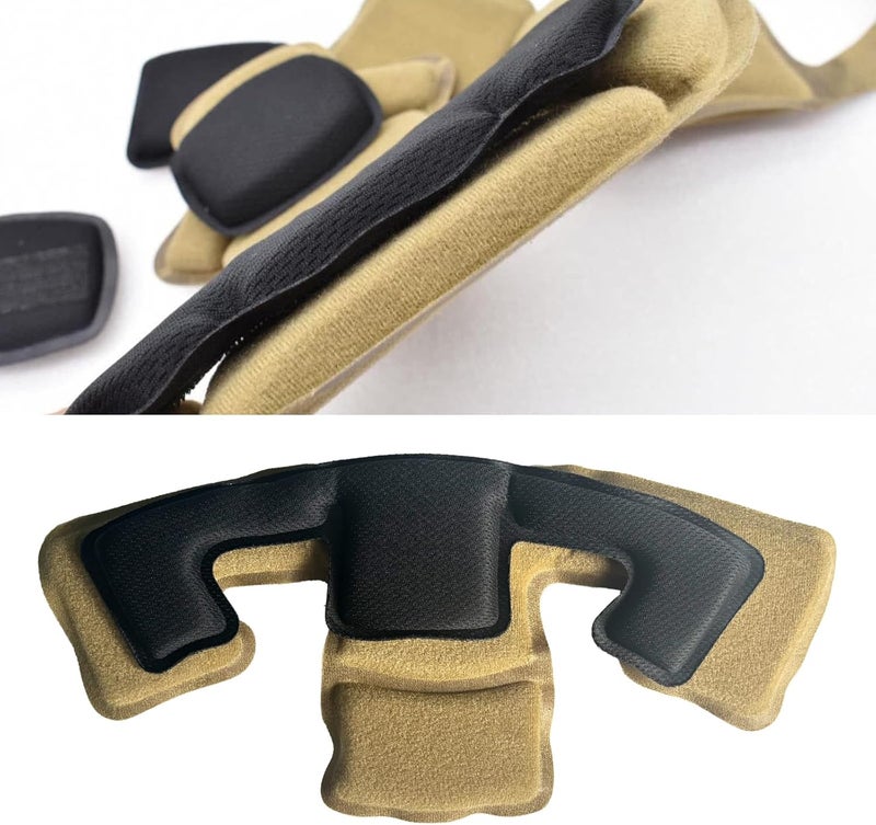 BShasrlim Multi-Sport Helmet Pad Inserts - Universal Helmet Comfort Padding Kit - Memory Foam Replacement Pads for Cycling, Motorcycle,Airsoft,Sports & Safety Helmets - Image 3